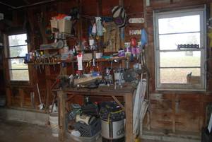 Large lot of misc garage items. Inc...