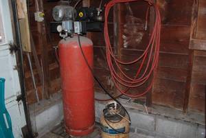 Home made 200lb air compressor (wor...