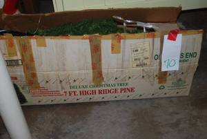 7ft high ridge pine Christmas tree...