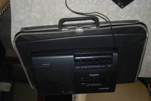 Sony cassette playerrecorder and a...