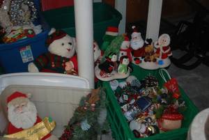 Massive lot of Christmas Decor. Inc...
