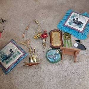 Loon and other Themed Wall decor an...