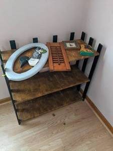 Wooden Picket fence styled-long 3 t...