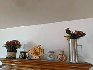 Hand Carved Wood Arrowhead piece al...
