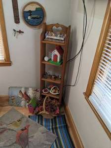 46 Wood Shelf with all the Nik Nak...
