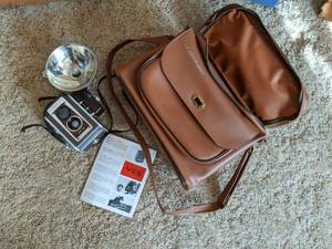 Antique Kodak Duaflex IV camera wit...