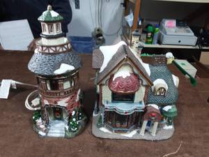 Lighted Pub & Lighted  Light House