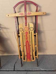 Paris Steel Runner Sled 45