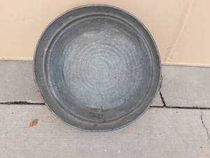 Galvanized Wash Tub With Handles 24 Round