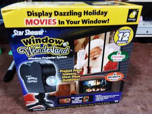Star Shower Window Wonderland Projector System