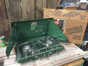 lot 79 image: Coleman Deluxe Propane Stove
