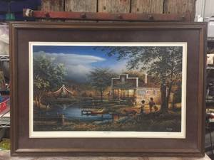 lot 27 image: Terry Redlin Summertime Signed & Numbered Print