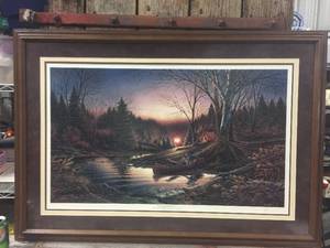 lot 31 image: Terry Redlin Morning Solitude Signed and Numbered Print