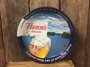 lot 56 image: Vintage Hamms Beer Tray