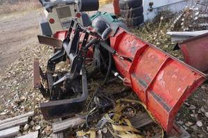 Boss 9 Truck Mount V Snow Plow