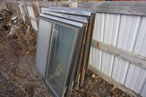 4 - Aluminum Slider Windows With Screens