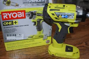Ryobi 18v Brushless 3-speed impact driver