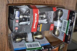 Variety of  Kwikset locks