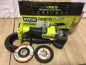RYOBI ONEBrushless Cordless Grinder  Only-Tool Customer Returns See Pictures