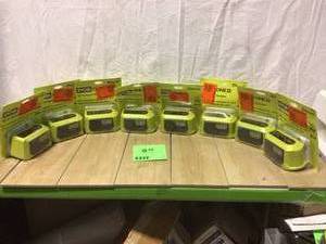Lot of Ryobi Power Tool Battery Charger Portable Compact 18-volt 2-usb Ports Customer Returns See Pictures