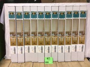 Lot of Cordless Room Darkening Mini Blind for Window Customer Returns See Pictures
