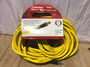 Husky 38 in. x 100 ft. Hybrid Air Hose Customer Returns See Pictures
