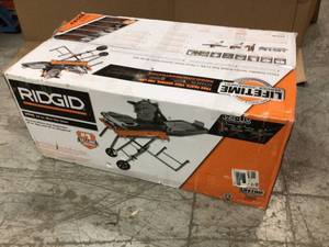 RIDGID 10 in. Wet Tile Saw with Stand Customer Returns See Pictures