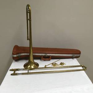 lot 1003 image: Brass Trombone