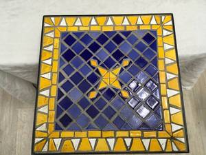 lot 1033 image: Mosiac Plant Stand