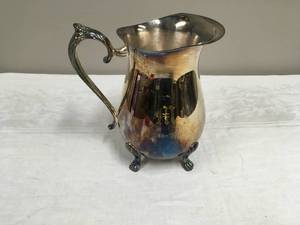 lot 1035 image: Silver Plated Water Pitcher