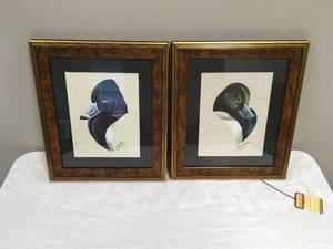 lot 913 image: Water Birds By Art LaMay