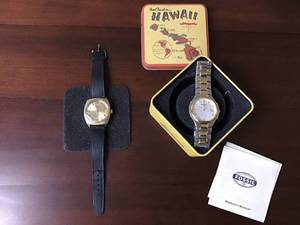 lot 309 image: Set of 2 Watches Fossil & Montine