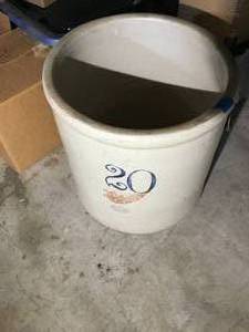 20 Gallon Red Wing Crock