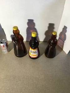 3 Miss Butterworth bottles