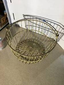 vintage egg basket