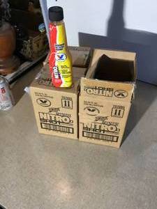 4 boxes of Nitro shot and cleaner