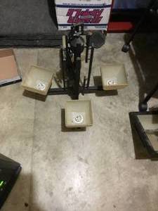 6 light set 2 hanging 1 wall mount, 2 entry way and chandler