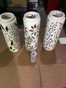 3 ceramic lamp multi color