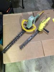 2 hedge trimmers Rockwell and Skil