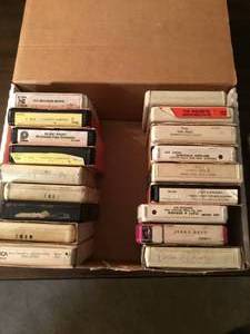 18 8 track tapes misc artist