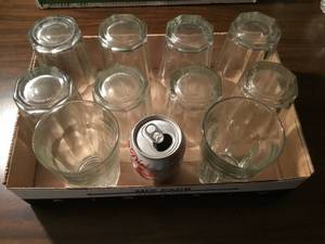 10 16 oz beer glasses