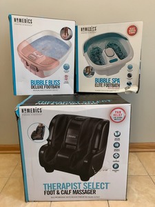 3 Homedics CalfFoot Products (Customer Returns)
