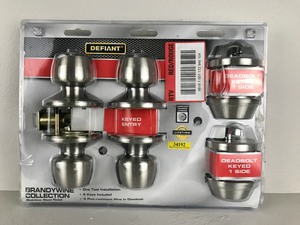 Open Box - Defiant Keyed Entrance Combo (XL Pack)