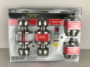 Open Box - Defiant Keyed Entrance Combo (XL Pack)