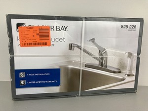 New Glacier Bay Kitchen Faucet w Side Sprayer