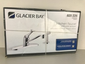 New Glacier Bay Kitchen Faucet w Side Sprayer