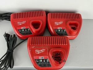 Milwaukee - M12 Battery Chargers (3-Pack)