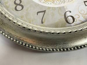 lot 76 image: Faith, Hope, Love Battery Operated Wall Clock