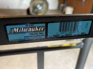 lot 120 image: Milwaukee Horizontal  Vertical Dolly