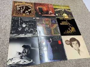 lot 146 image: Vintage Rock Albums